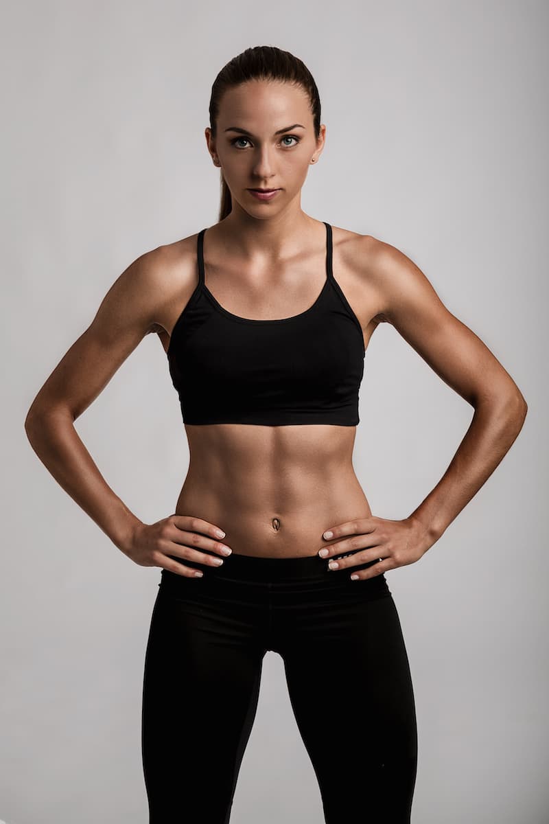 Athlete pausing between sets.